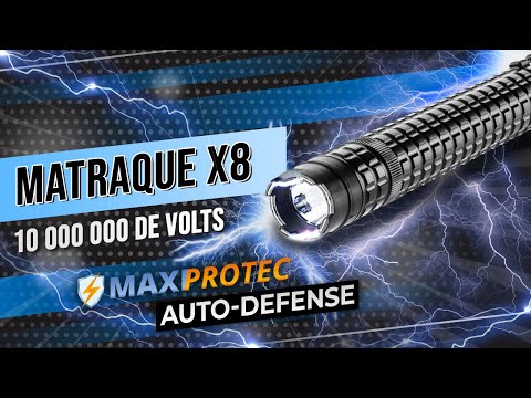 Shocker electrique tazer 2500 000 volts Coup de Poing de DMdiffusio