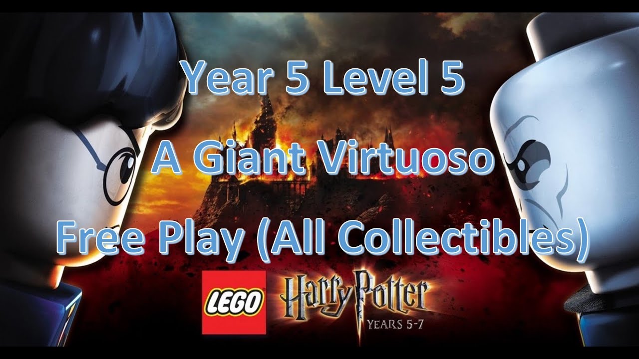 Lego Harry Potter Year 5 Level 5 A Giant Virtuoso FREE PLAY (All