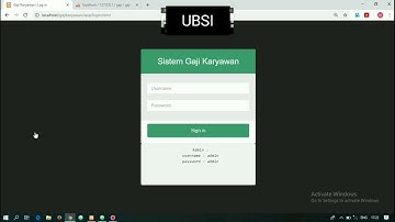 TUTORIAL MEMBUAT WEB SEDERHANA MENGGUNAKAN FRAMEWORK CI DAN DATABASE