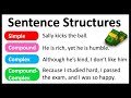 4 sentence structures you must know  easy explanation  learn with examples