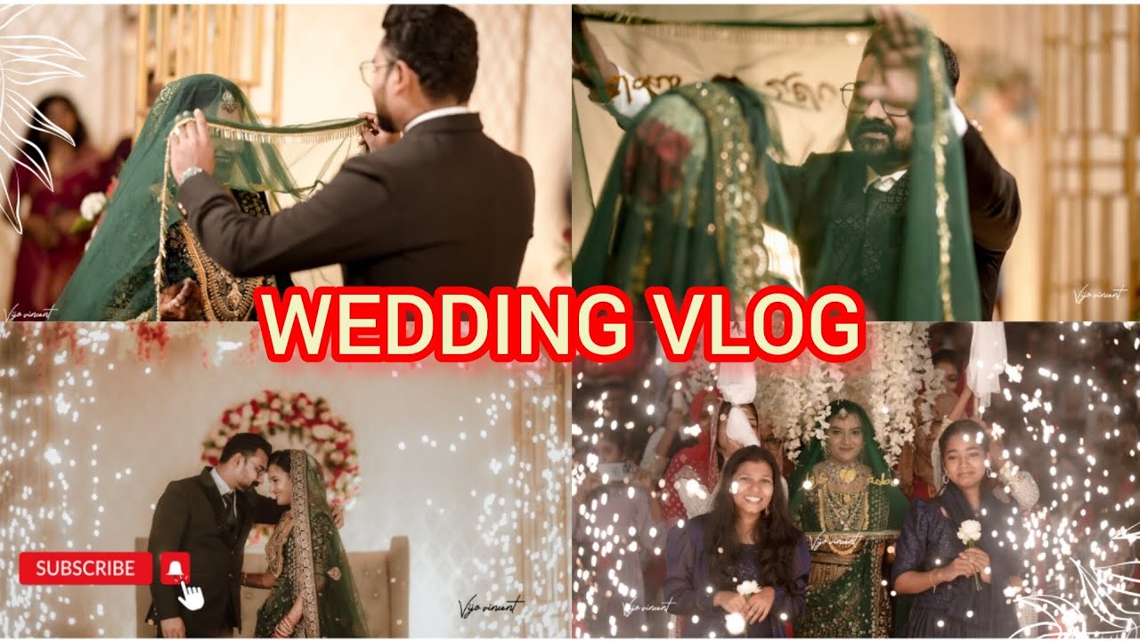WEDDING VLOG 💑💞|| JUNE 30 || #wedding #muslimwedding #nikkah #weddingday #couples #malayalam #vlog
