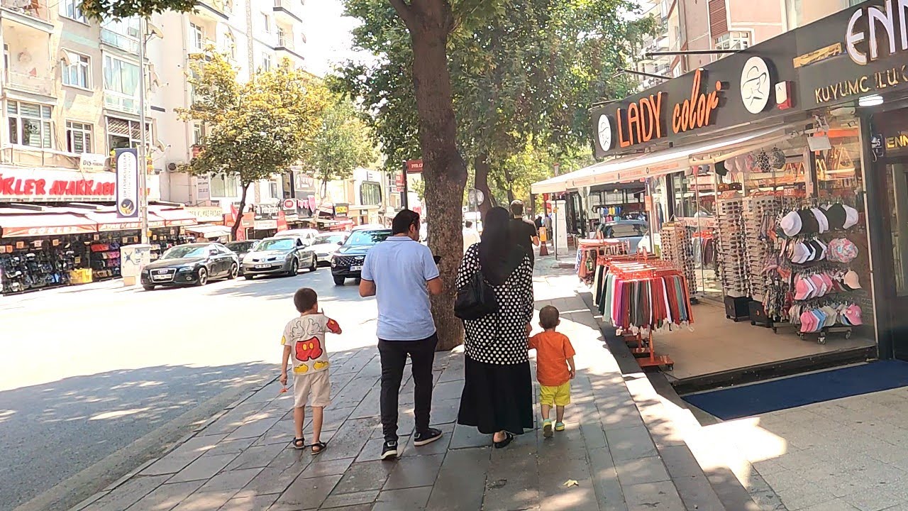 Ankara [4k60fps], Demetevler'de Gezinti - Strolling Around Demetevler