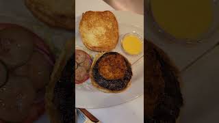 Fried Mac n Cheess burger at The Cheesecake Factory #food #trending #viralvideo Fried Mac n Cheess burger at The Cheesecake Factory #food #trending #viralvideo