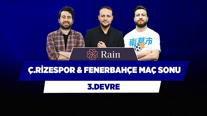 Ç. Rizespor - Fenerbahçe Maç Sonu | Onur Tuğrul & Mustafa Demirtaş & Uğur Karakullukçu | 3.Devre