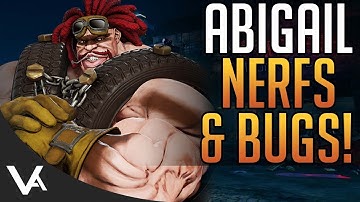 SFV - Abigail Nerfs & Bug Fix Patch Coming! News Update For Street Fighter 5 Arcade Edition