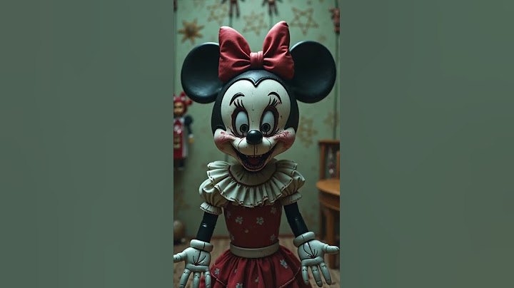 Horror version of Mickey mouse characters | Scary video | Disney | #creepy #scary #fakesituation
