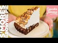 S&#39;mores Brownie Meringue Pie | Cupcake Jemma