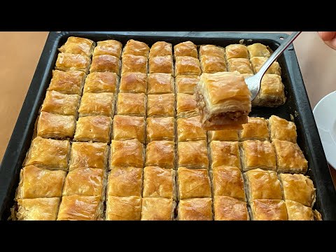 Video: Uyda Tayyorlangan Baklava Retsepti: Asal, Ozarbayjon, Arman, Turk, Arman Kabi Pufakchadan Qanday Pishiriladi