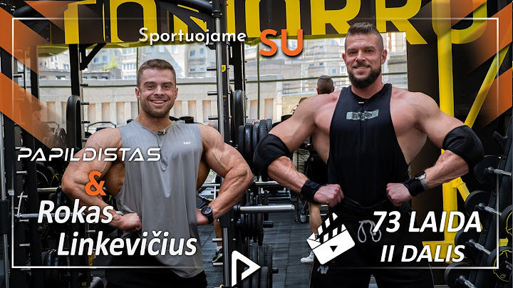73 Laida II dalis #sportuojame SU Roku Linkevičium. Viršaus treniruotė atsistatymui po varžybų.