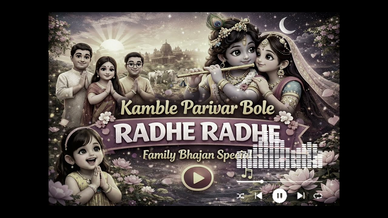 Vrindavan ka kan kan bole shri radha radha // वृंदावन के कण कण बोले श्री राधे राधे ! new bhakit song