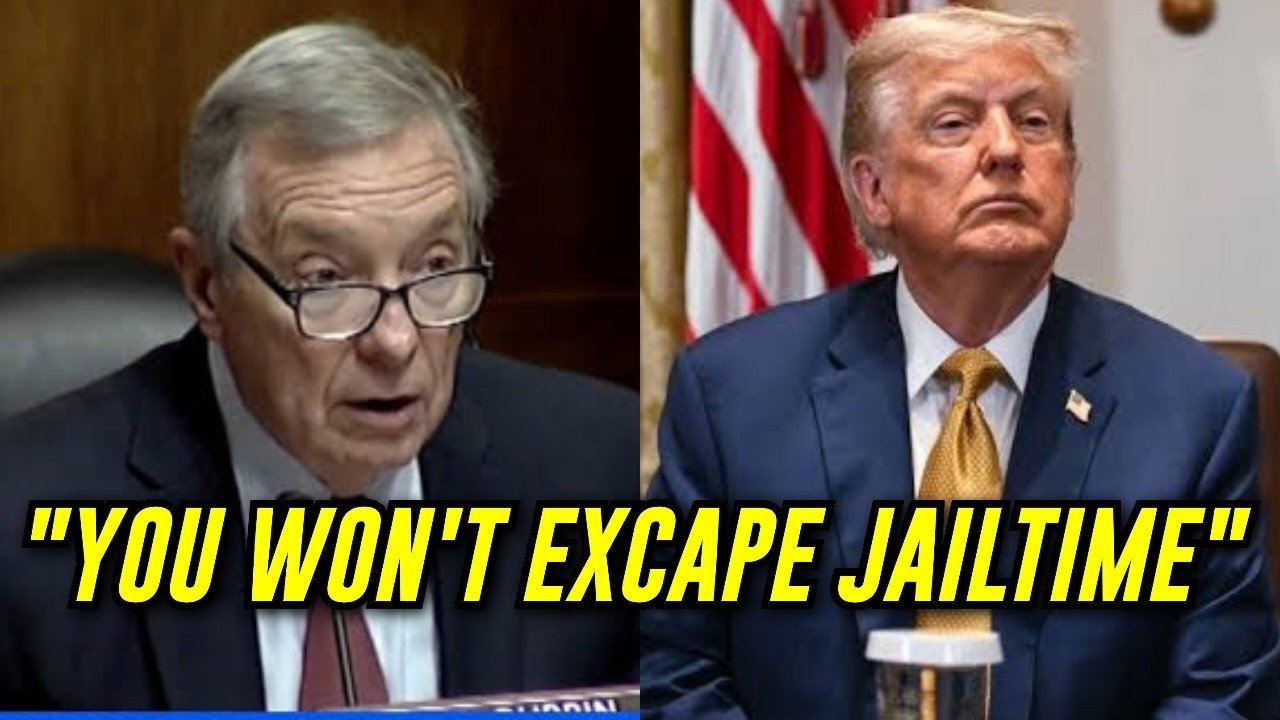 Trump PANICS After Dick Durbin EXPOSE his Corruption in Explosive Speech