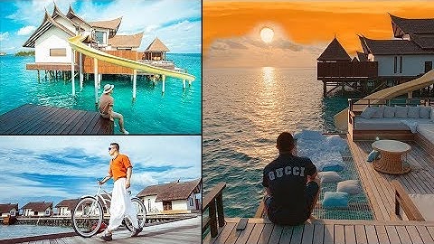 Vũ Khắc Tiệp ở khách sạn 150 triệu một đêm tại Maldives