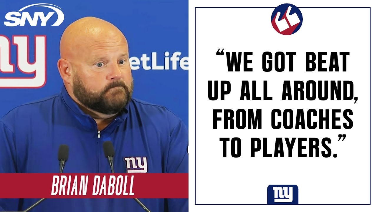 Giants coach Brian Daboll on two-point decision: 'Going for the win. We're  going to be aggressive