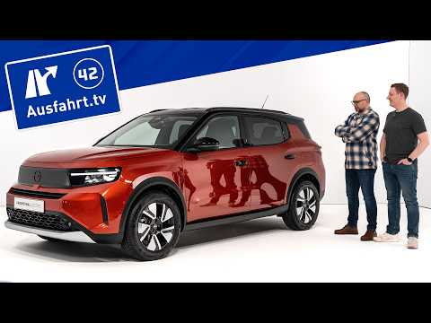 Bezahlbarer SUV-Kombi: Opel Frontera 2024 - Sitzprobe, Weltpremiere, kein Test deutsch