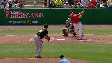 PIT@PHI: Ruf opens the scoring with a two-run homer