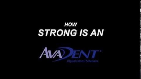 How Strong is an AvaDent® Denture? Strong Enough to Be Run Over?!