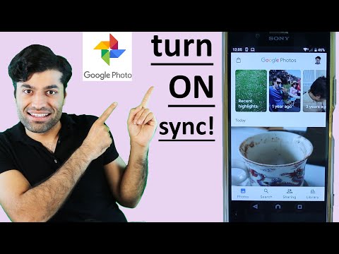 Video: Hur synkroniserar jag mina Google-foton med mitt galleri?