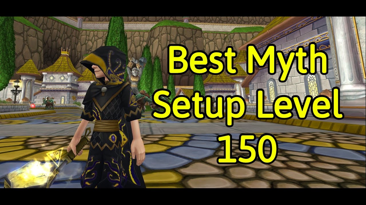 Wizard101 Best Myth Gear Setup Level 150 (PVE) YouTube
