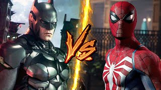 Batman VS Spider-Man - Who Will Win? | Arkham vs Insomniac | BATTLE ARENA