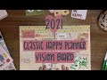 HOW TO MAKE A VISION BOARD✨PLAN WITH ME 2021✏️HOW TO ACTUALLY USE YOUR PLANNER📔