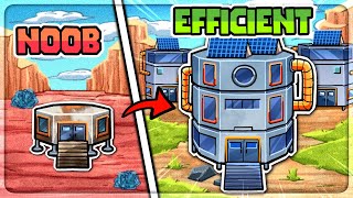 I Stacked Buildings For MAXIMUM EFFICIENCY in Stellar Settlers