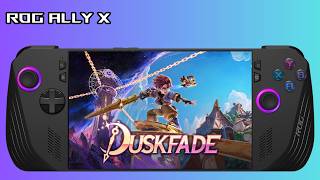 Asus Rog Ally X: Duskfade Gameplay / Performance