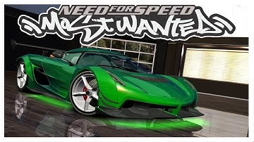 Koenigsegg Jesko Extended Customization • Mod Full Tunning Gameplay • NFS Most Wanted 2005 PC