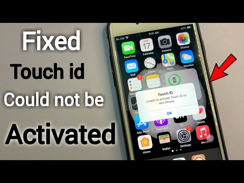 Unable to Activate Touch id on This iPhone ?? iPhone's Fingerprint Not Working