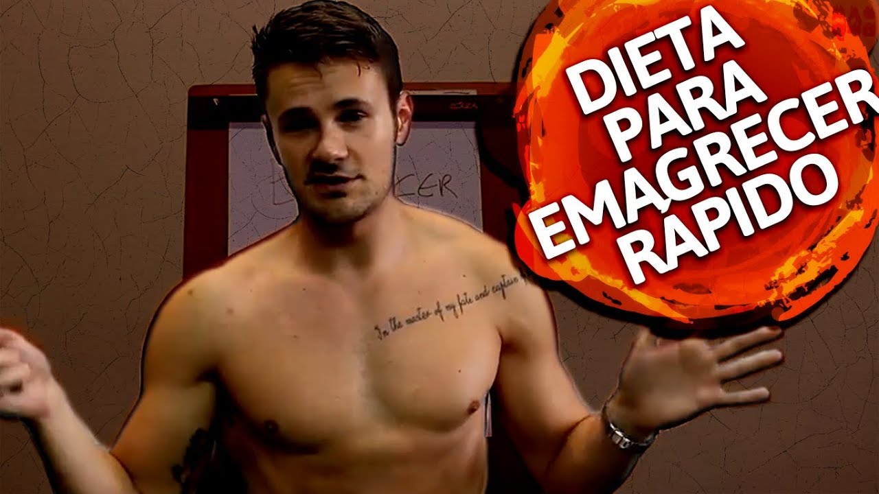 dieta para emagrecer rapido homem