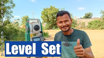 Level Set Total Station By - Survey Duniya Dipankar Samanta