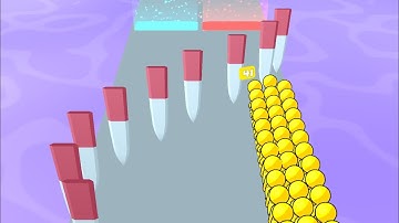 Runner Pusher - All Levels Gameplay Android, iOS
