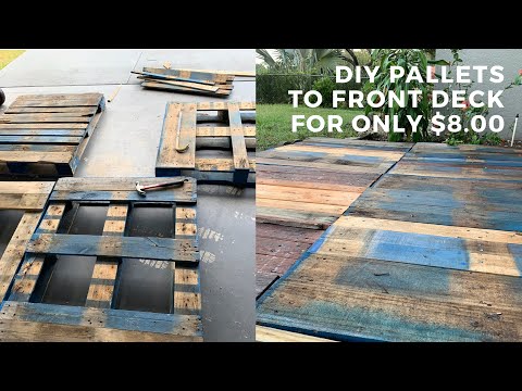 वीडियो: क्या मैं पैलेट से डेक बना सकता हूं?
