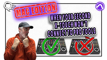 2 identical Xtouch controllers with Pro Tools - MAC Edition