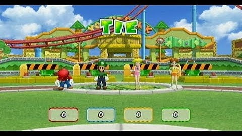 Mario Super Sluggers - All Tie Animations For Every Character