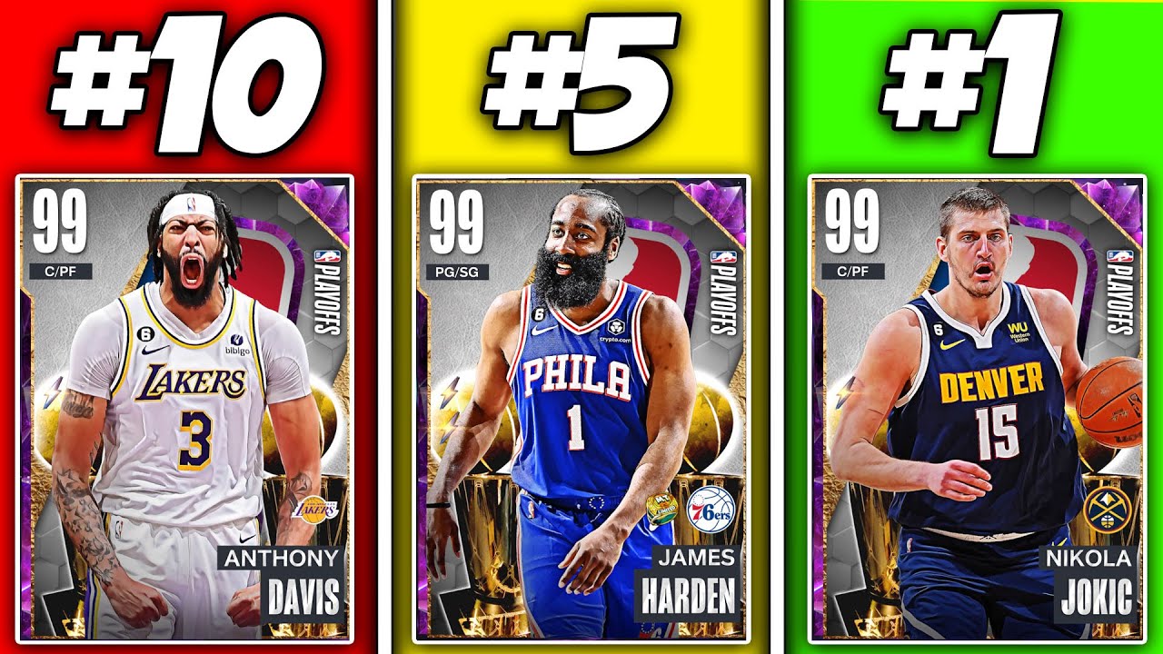 RANKING THE TOP 10 PLAYOFF *EVO* CARDS IN NBA 2K23 MYTEAM! - YouTube