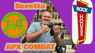 Beretta APX COMBAT 9mm - Evolution of the APX - tabletop review at Rock House Gun & Pawn