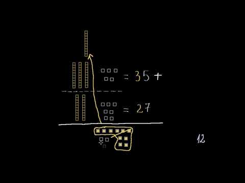 Adunare cu regrupare | Adunarea și scăderea sub 100 | Matematică Primară | Khan Academy