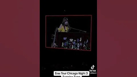 The Moment I Knew - Eras Tour - Chicago, Night 3