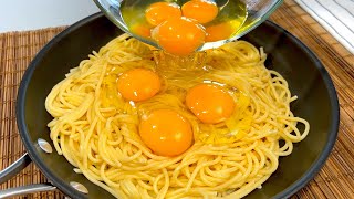 У вас дома есть макароны и яйца? Недорогой и вкусный рецепт!