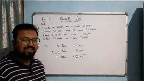 Class 4 Chapter 11 Time/ Exercise 11.4/ Q.A/ ncert.mp4