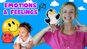 Learn Feelings & Emotions - Learn First Words, Signs & Gestures | Baby Learning, Videos For Toddlers