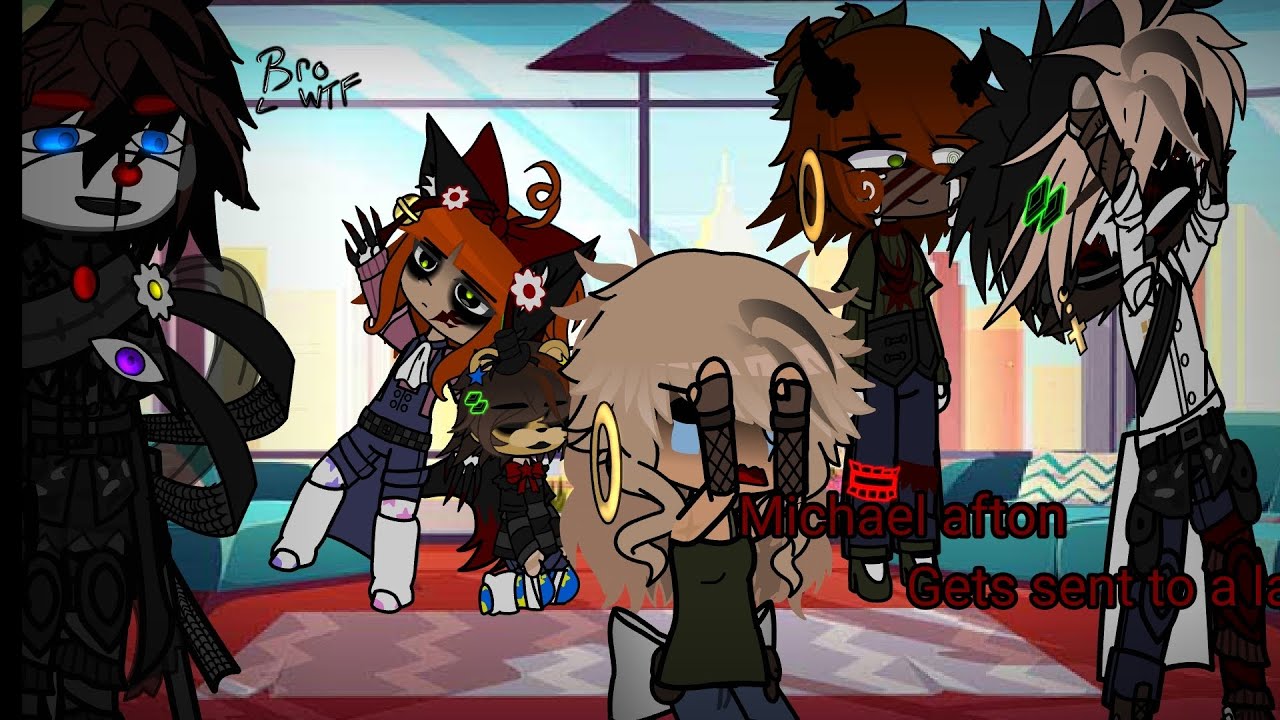 MICHAEL AFTON GETS SENT TO A LAB.//gachaclub// fnaf