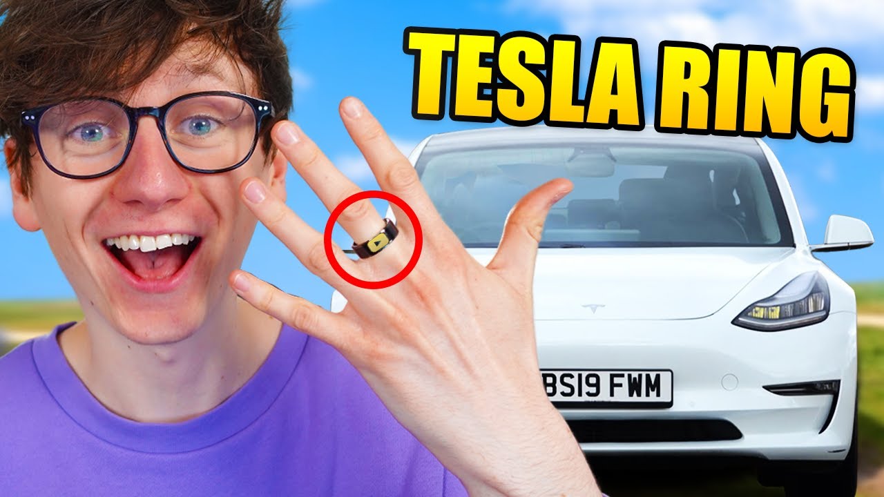 A RING that lets you UNLOCK & DRIVE your Tesla
