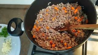 How i prepare minced meat for Samosa and spring rolls mincemeat samosa easyrecipe