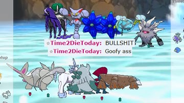 GLACIAL APOCALYPSE TEAM BRUTALLY DESTROYED THIS TRASH SALTY NOOB LUCKER ON POKEMON SHOWDOWN!!!