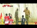 A police officer salutes aldrine kibet for a stunning goal in game between kenya vs somalia