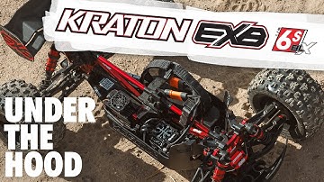 EVERYTHING NEW WITH THE @ARRMARC  KRATON 6S EXB RTR // UNDER THE HOOD [ARA8708V6]