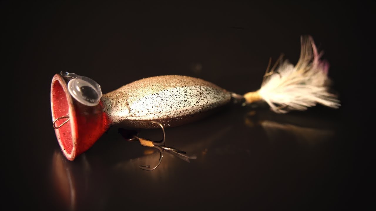 I made a Fishing lure with Plastic Spoons! 