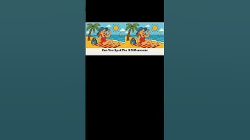 Can YOU Spot 3 Differences in 7 Seconds?