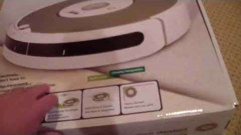 Roomba Robot 540 Unboxing